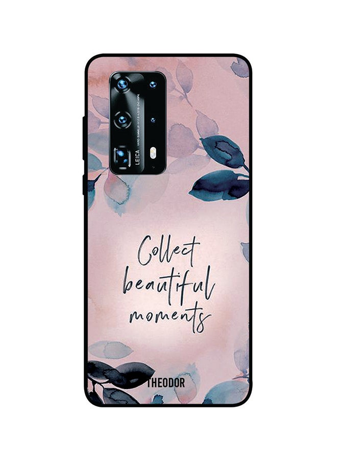 Protective Case Cover For Huawei P40 Pro Plus Pink/Blue/Grey