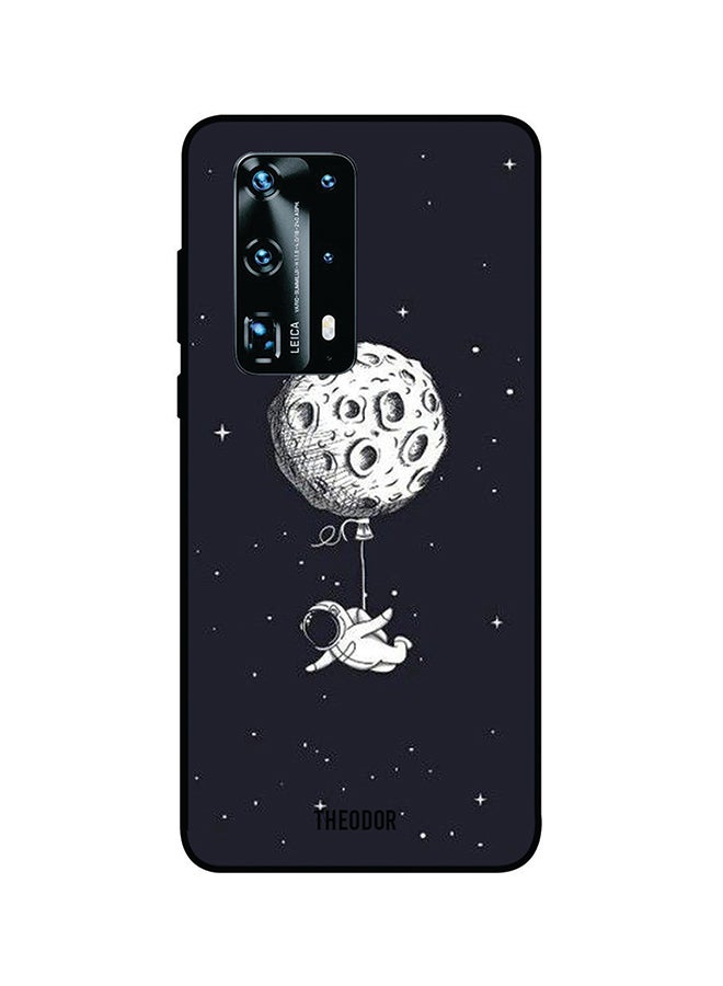 Protective Case Cover For Huawei P40 Pro Plus Black/White