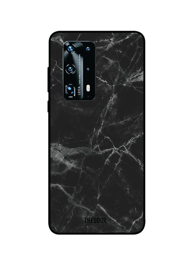 ثيودور غطاء حماية واقٍ لهاتف هواوي P40 برو بلس أسود/ رمادي