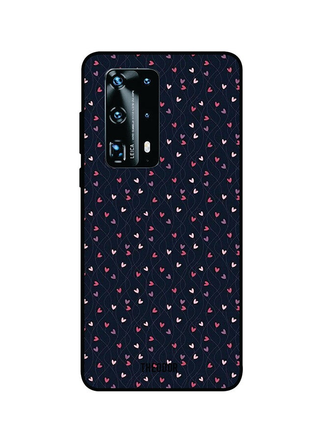 Protective Case Cover For Huawei P40 Pro Plus Black/White/Red