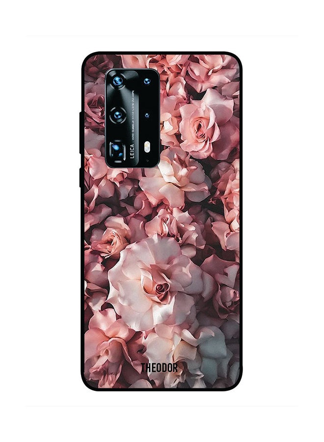 Protective Case Cover For Huawei P40 Pro Plus Pink/White