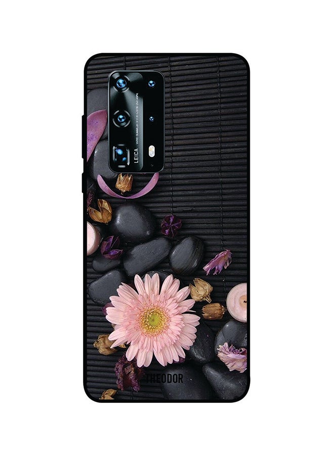 Protective Case Cover For Huawei P40 Pro Plus Black/Pink/Yellow