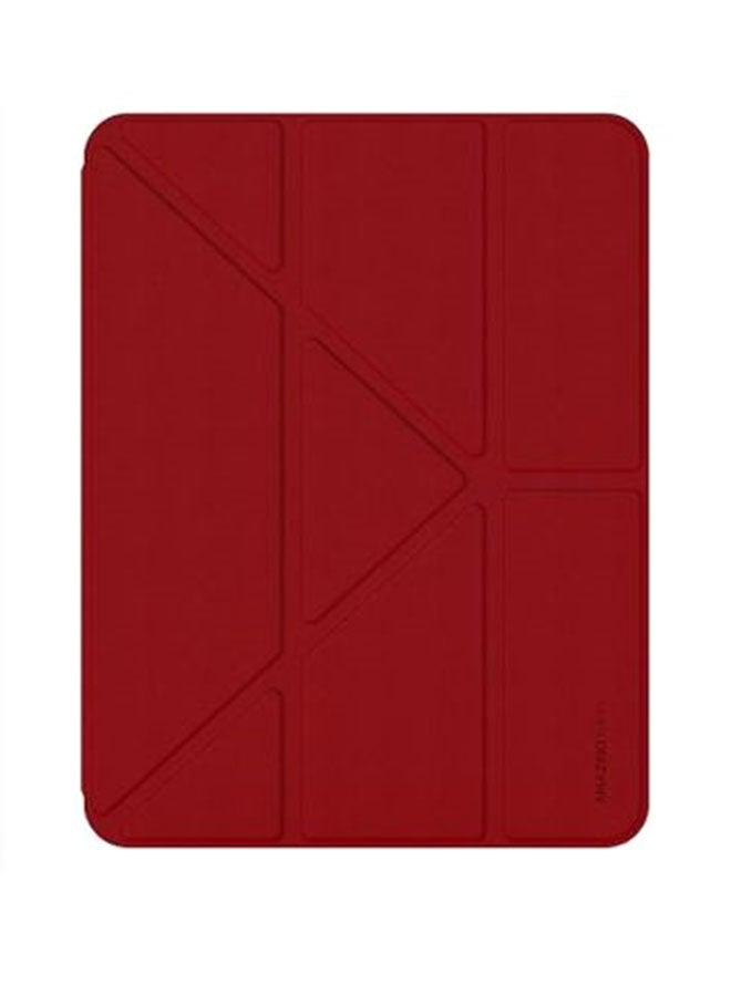 Gentle Folio Smart Case Cover For Apple iPad Pro 11-Inch (2020) Red