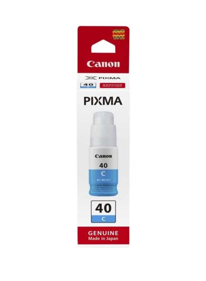 Canon - High Yield Ink Bottle Cyan - Image 1