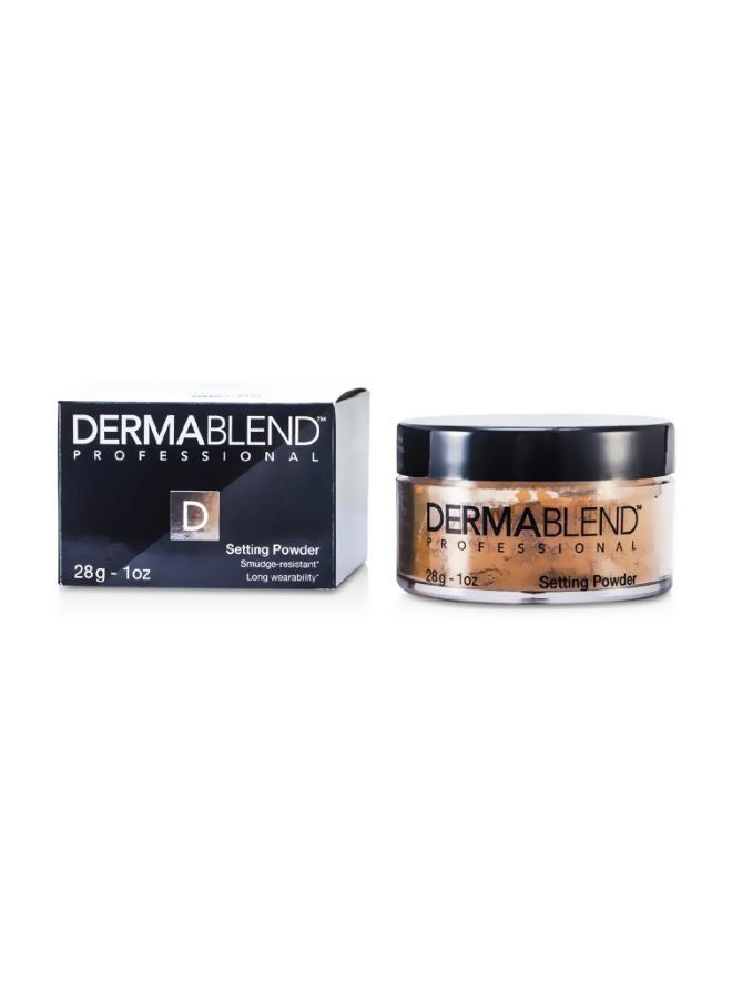 Dermablend Loose Setting Powder Warm Saffron - Image 2