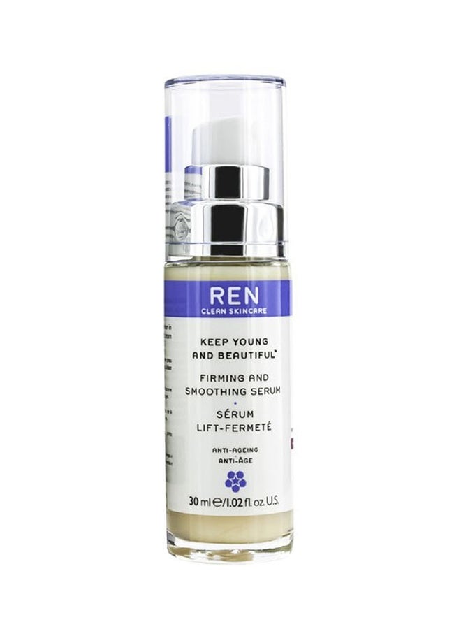 REN Keep Young And Beautiful Firming And Smoothing Serum 30ml - Image 1