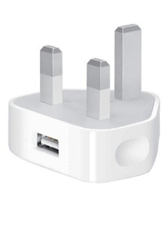 WUW Lightning Data Sync And Charging Cable With Adapter White/Silver  - Image 2
