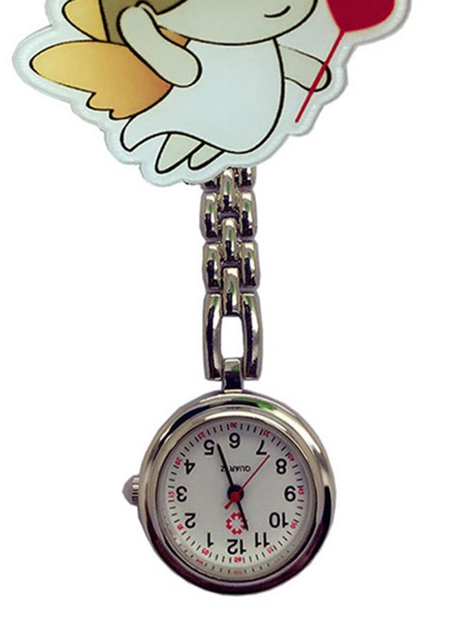 Nurse Fob Brooch Analog Hanging Pocket Watch WT4253604  - Image 2