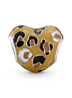 PANDORA Sterling Silver Coloured Enamel Heart Charm  - Image 2