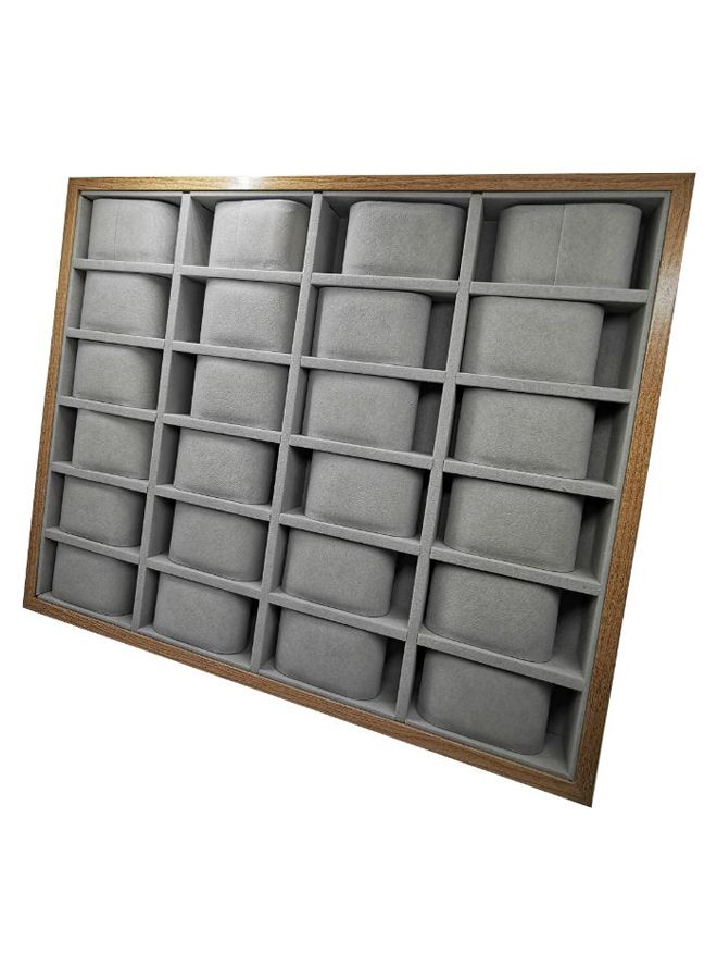 asmat Portable 24-Slots Watch Display Storage Case - Image 2