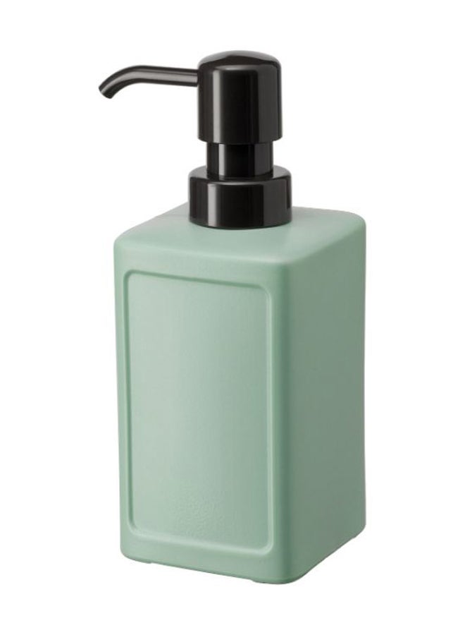 Ractangle Shaped Soap Dispenser Green/Black