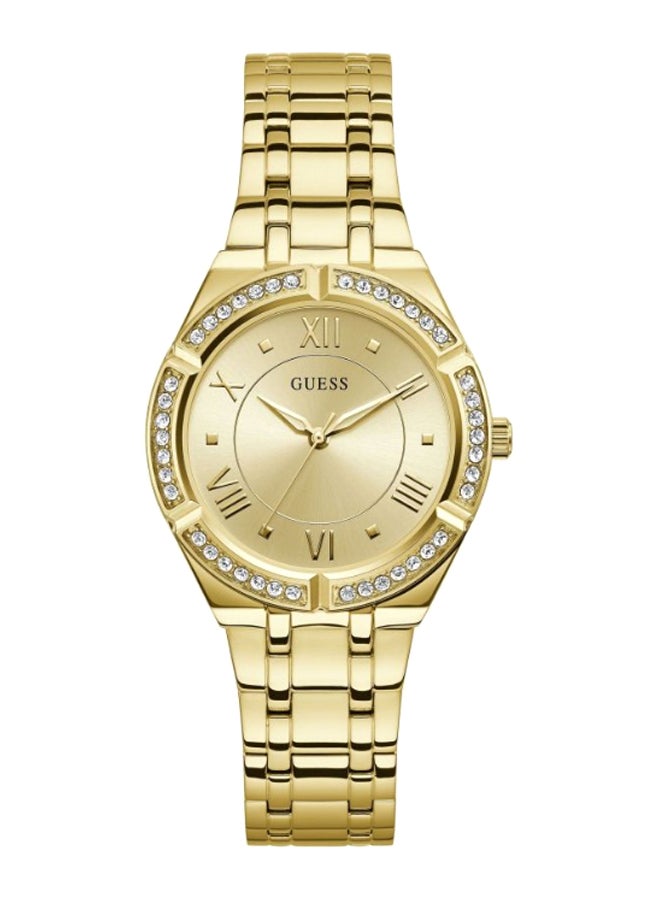 GUESS - Women's Stainless Steel Analog Watch GW0033L2 - 36 mm - Gold - Image 1