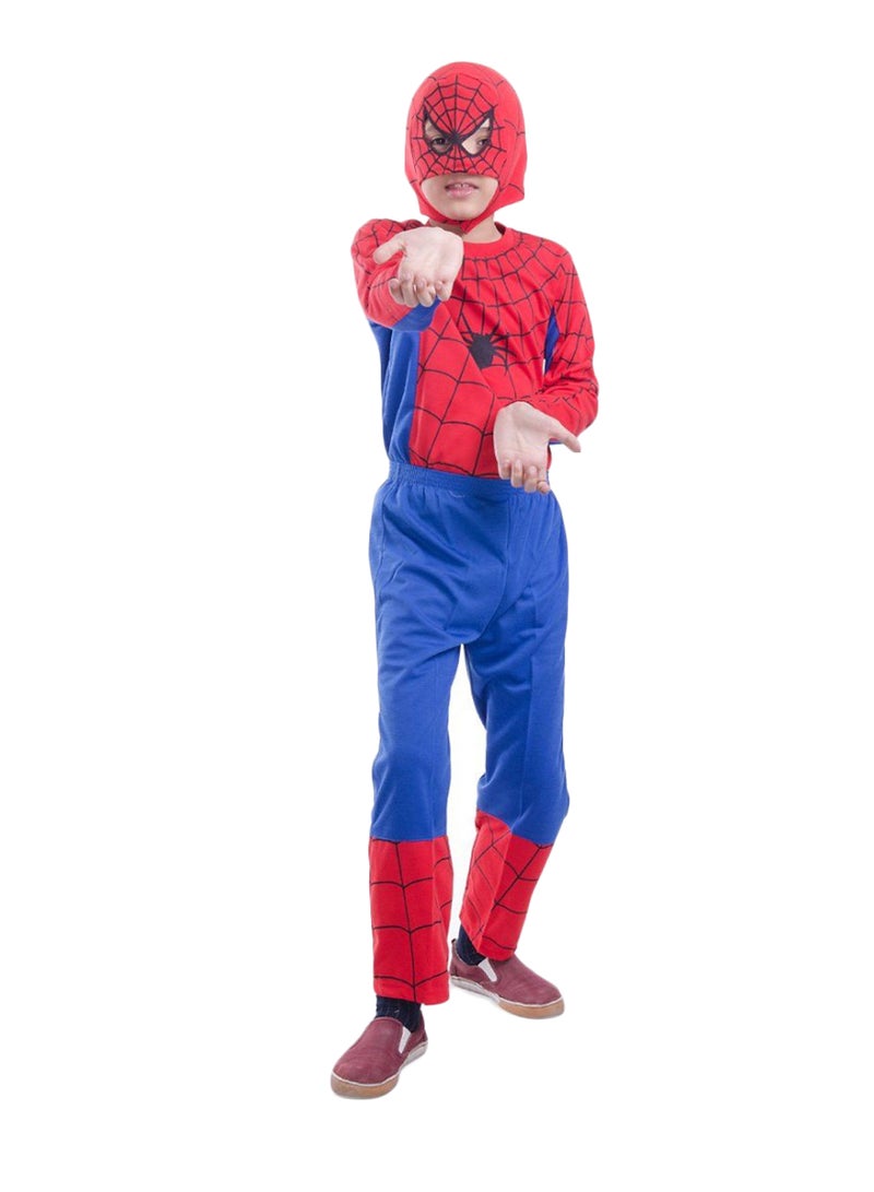 Fancydresswale Spiderman Style Fancy Costume 10 - 12 Years - Image 1