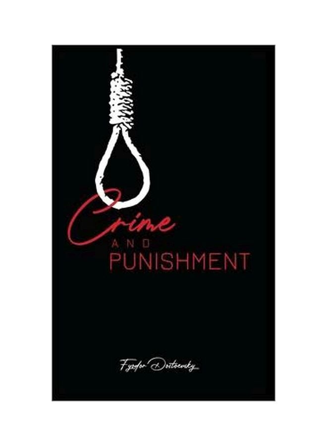 رواية الجريمة والعقاب غلاف صلب الإنجليزية - 43846