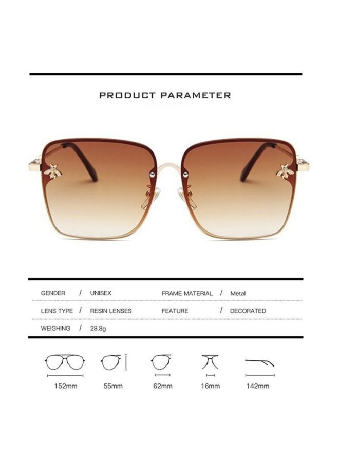 UNIVERSAL UV Protected Square Sunglasses - Lens Size: 56 mm - Image 3