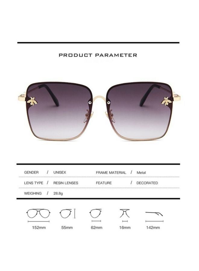 UNIVERSAL UV Protected Square Sunglasses - Lens Size: 56 mm - Image 3