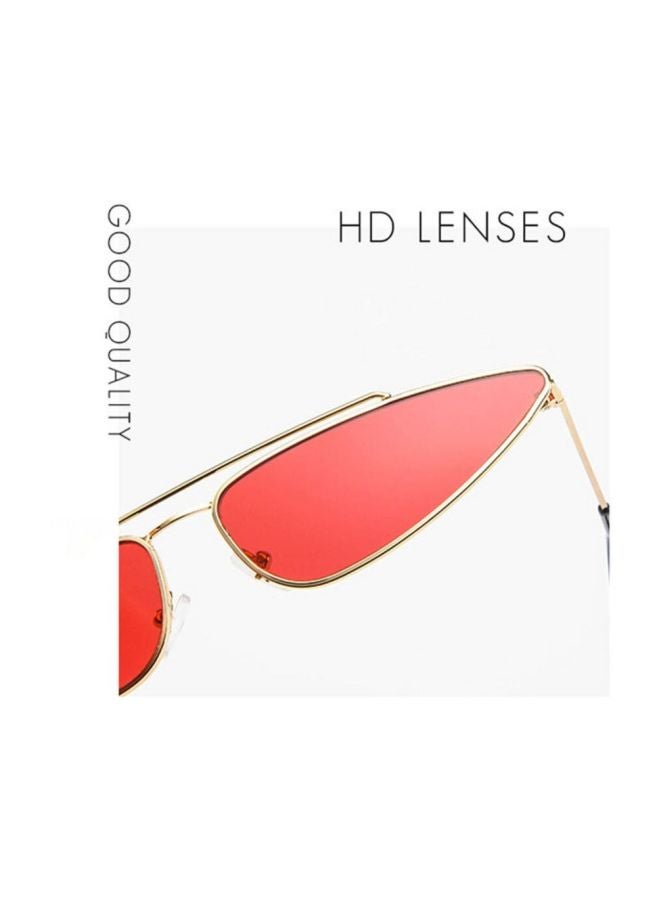 UNIVERSAL Women's UV Protected Asymmetrical Sunglasses - Image 4