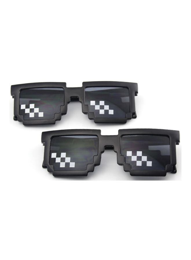 يونيفرسال نظارة شمسية بإطار مربع للرجال - Image 5