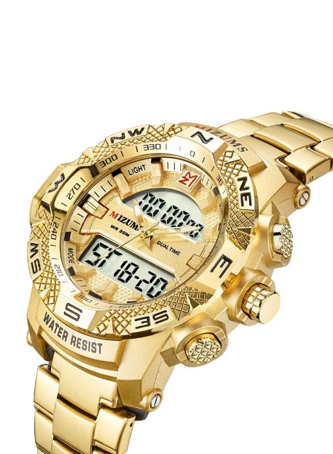 ميزومس ساعة يد رقمية بعقارب طراز J4384G-KM men - Image 2