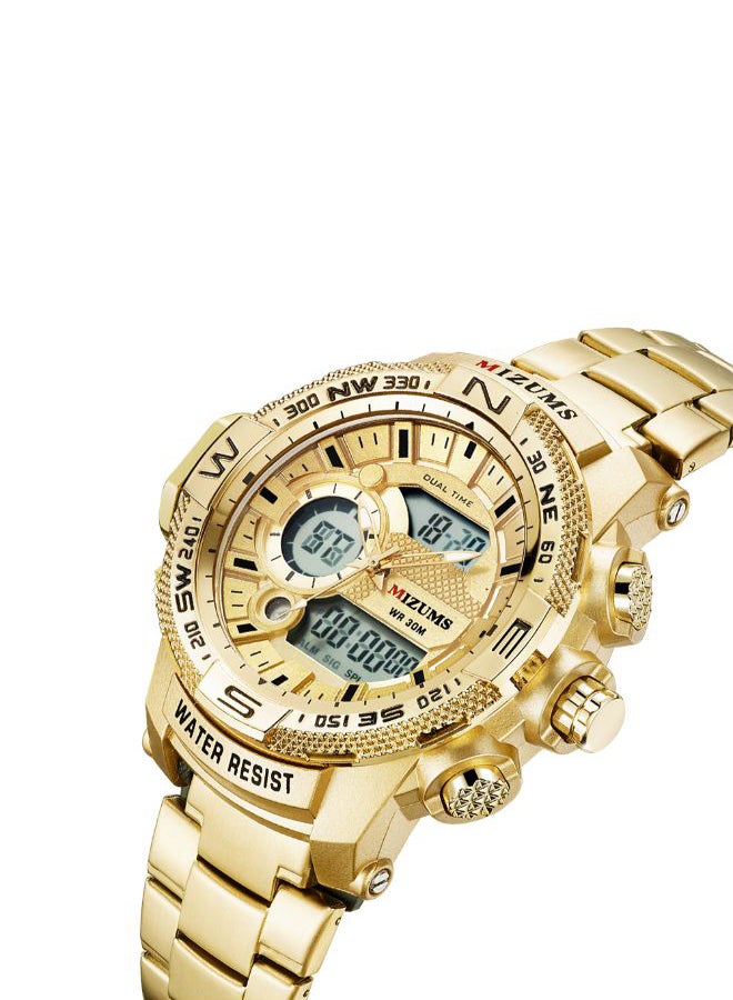 ميزومس ساعة يد رقمية بعقارب طراز J4380G-KM men - Image 2