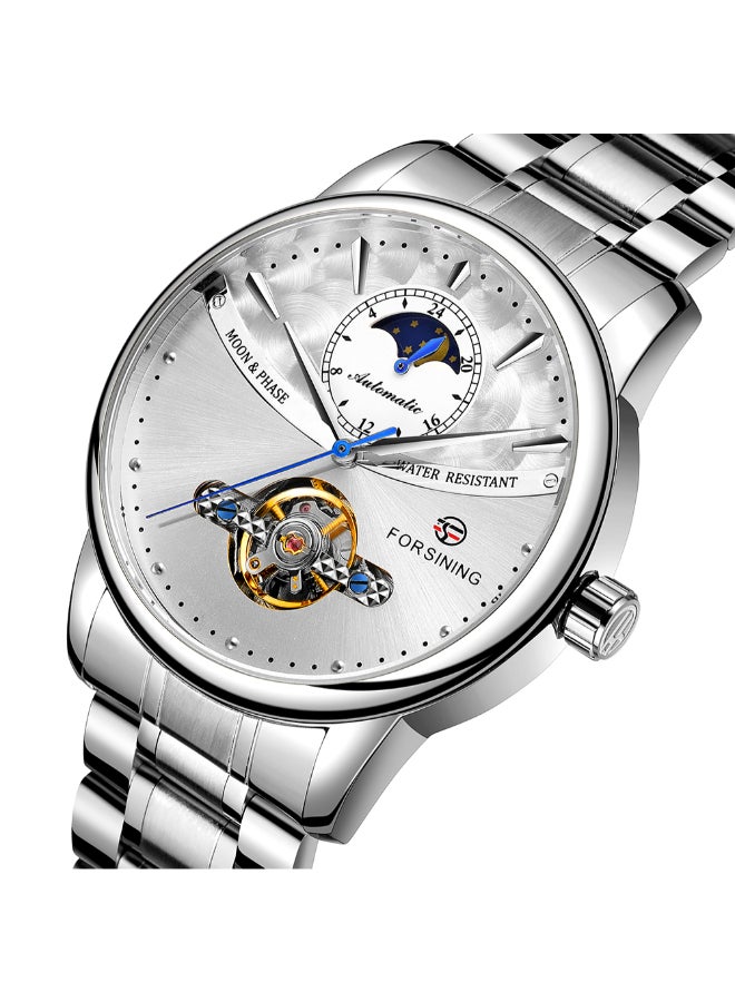 FORSINING - Men's Tourbillon Analog Quartz Watch J4164S-3-KM - Image 1