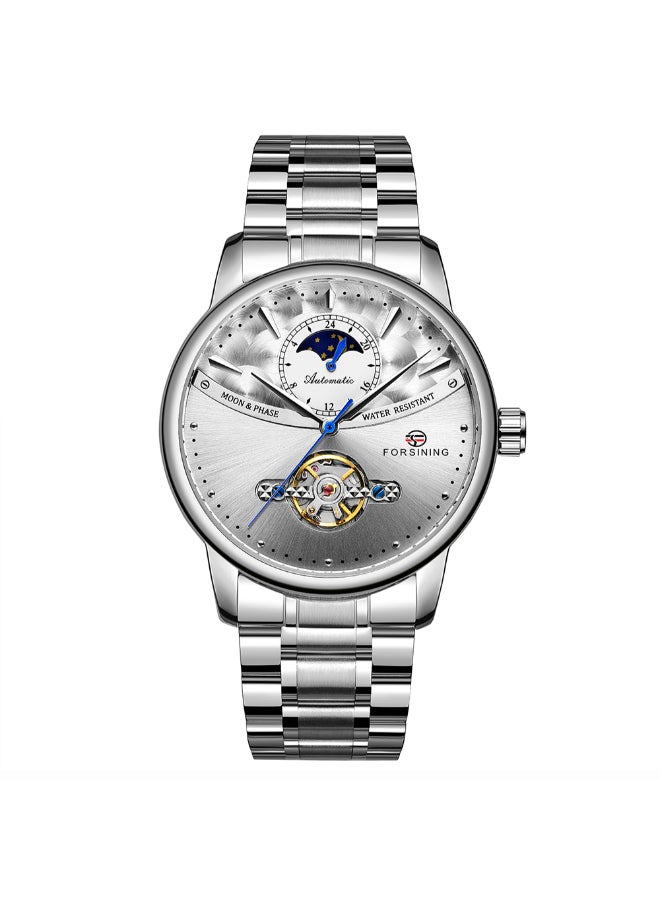FORSINING - Men's Tourbillon Analog Quartz Watch J4164S-3-KM - Image 1