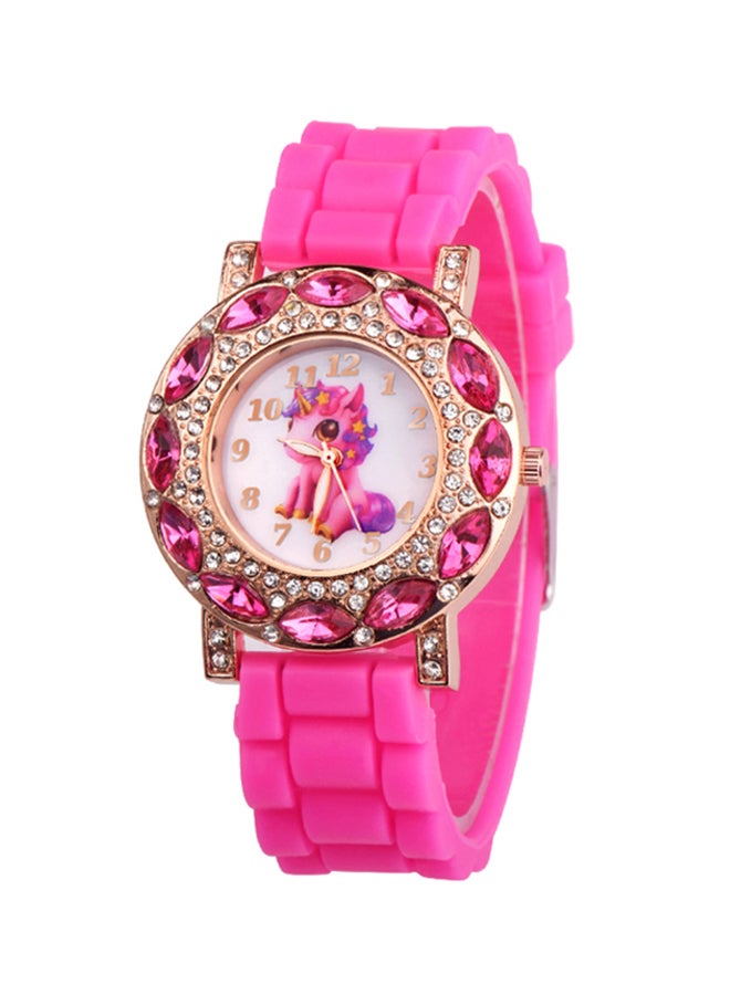 Kids' Animal Dial Analog Quartz Watch J4246-1-KM  - Image 1