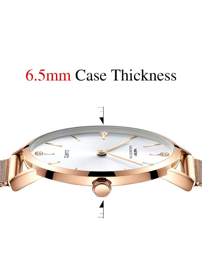 Olmeca - Women's Casual Stainless Steel Analog Wrist Watch 0839L - Image 1