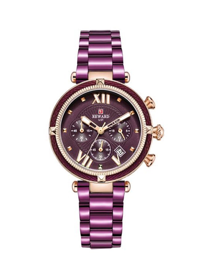 REWARD Women's Casual Waterproof Analog Wrist Watch J3879PU-KM - Image 1