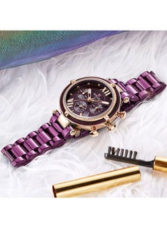 REWARD Women's Casual Waterproof Analog Wrist Watch J3879PU-KM  - Image 3