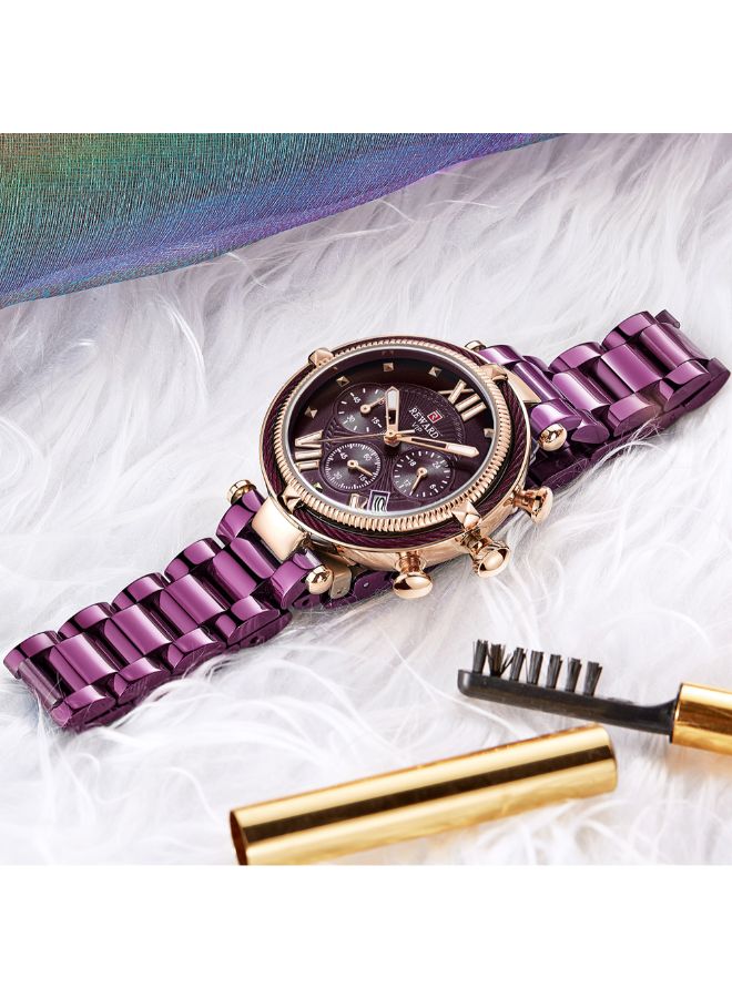 REWARD Women's Casual Waterproof Analog Wrist Watch J3879PU-KM - Image 3