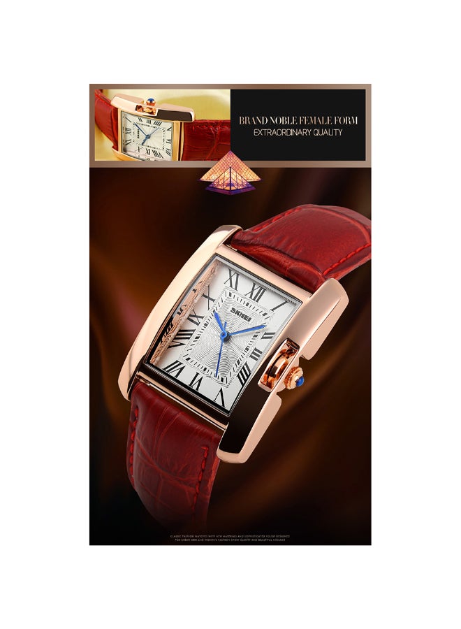 SKMEI Women's Waterproof  Quartz Analog Wrist Watch J3981R-KM  - Image 3