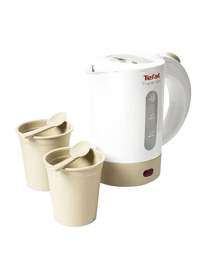 تيفال غلاية شاي ترافل سيتي سعة 0.5 لتر 500 ml 650 W KO120127 أبيض  - Image 2