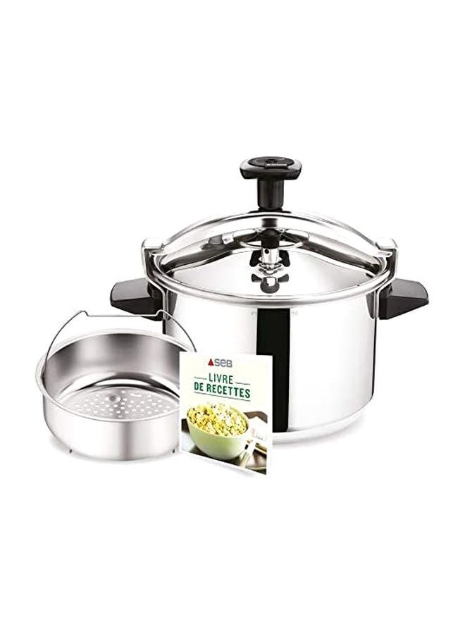 تيفال طنجرة الضغط أوثينتيك سعة 8 لترات فضي 8لترات - Image 5