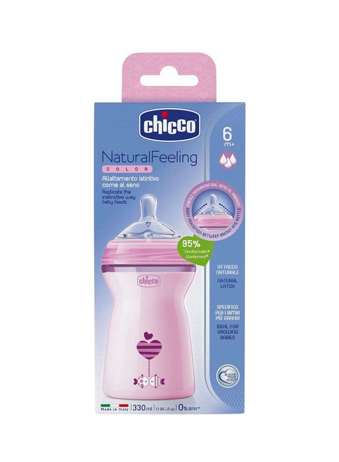 Chicco Natural Feeling Bottle, 330 ml - Image 2