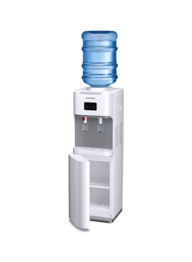 توشيبا - موزع مياه ذو تحميل علوي بسعة 20 لتراً RWF-W1766TU(W) أبيض - Image 1