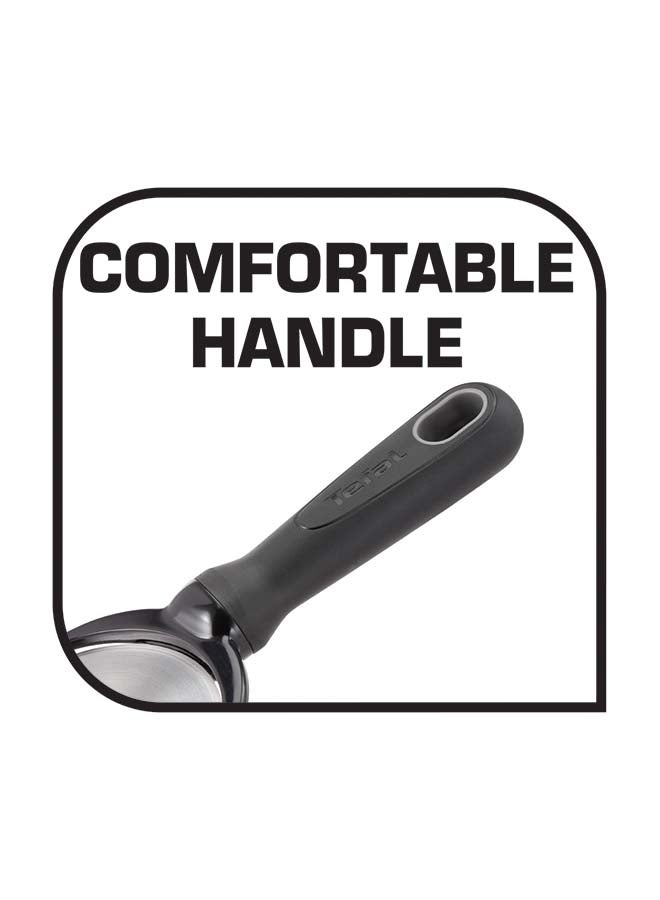 Tefal - TEFAL Comfort Pizza Cutter | Kitcken Tool | High-Heat Resistance | Scratch-Free for Cookware | Dishwasher-Safe | Ergonomic Design | Black | Stainless Steel | 2 Years Warranty | K1291114 Silver/Black 26x11x3cm - Image 1