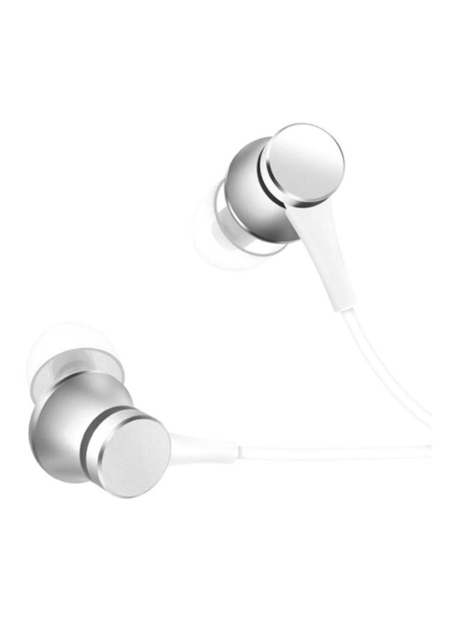 Xiaomi - Mi In-Ear Headphones Matte Silver - Image 1