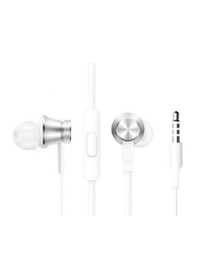 Xiaomi - Mi In-Ear Headphones Matte Silver - Image 1