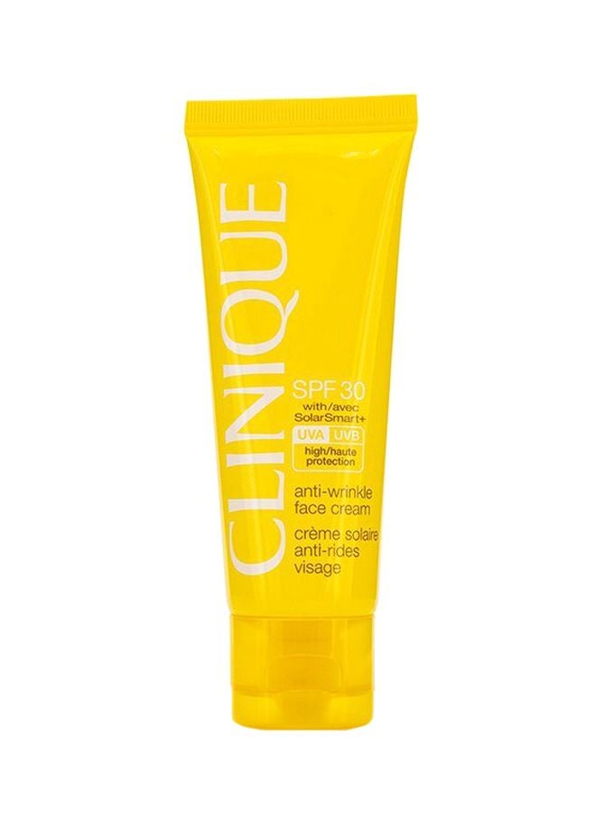 كلينيك كريم وجه لمقاومة التجاعيد بعامل حماية من أشعة الشمس 30 50ملليلتر