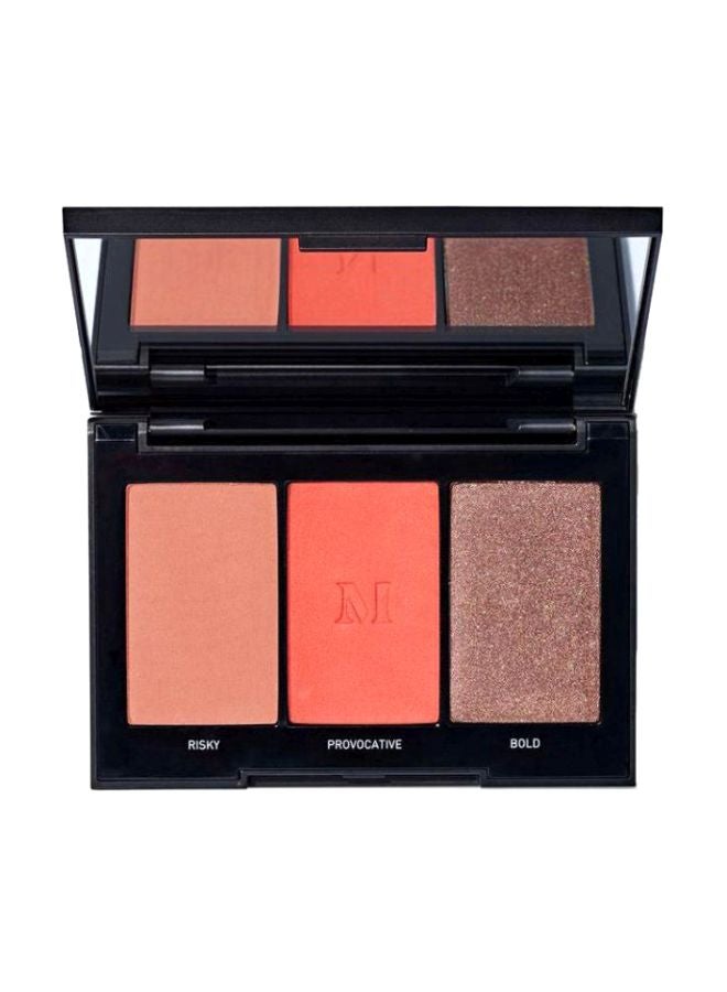 Morphe 3-Color Blushing Babes Pop of Poppy - Image 1