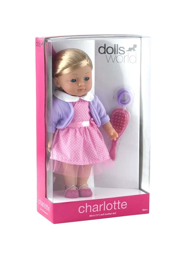 Peterkin - Doll Charlotte 36Cm14Inch Soft Bodied Girl Doll - Image 2