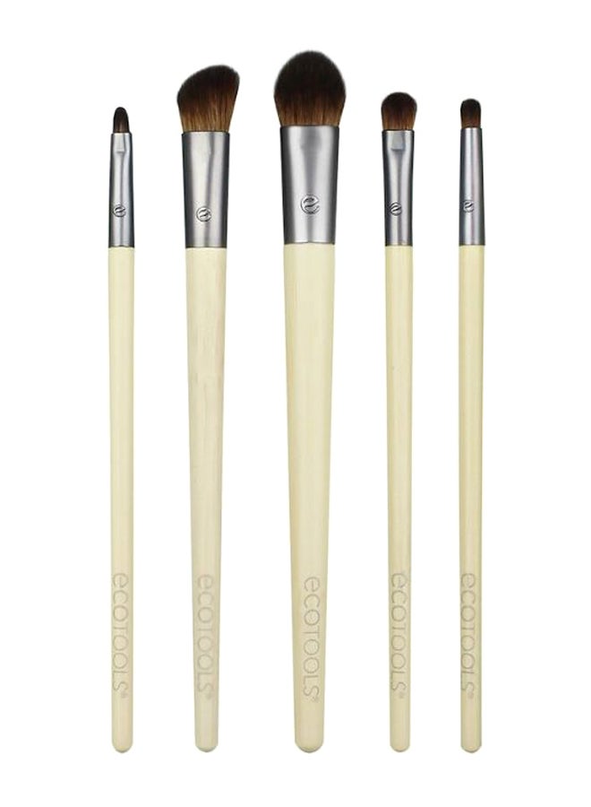 Ecotools 5-Piece Daily Defined Eye Brush Set With Storage Tray Multicolour - Image 1