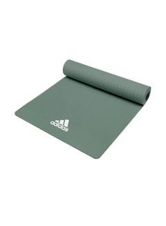 Adidas Premium Yoga Mat Green 8mm  - Image 1