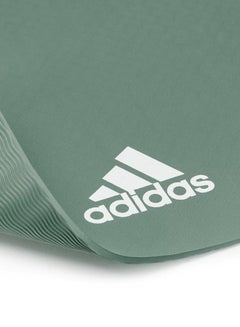 Adidas Premium Yoga Mat Green 8mm  - Image 4