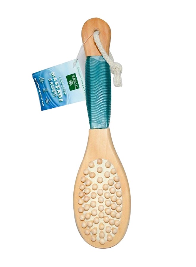 Earth Therapeutics Ergo Form Massage Brush Beige - Image 2