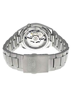 Seiko Men's 3-Fold Round Shape Stainless Steel Analog Wrist Watch 33 mm - Silver - SNK601  - Image 2