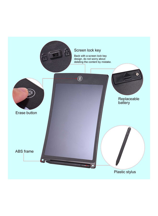 أيبيسي تابلت رسم رقمي مع قلم ستايلس أسود - Image 4