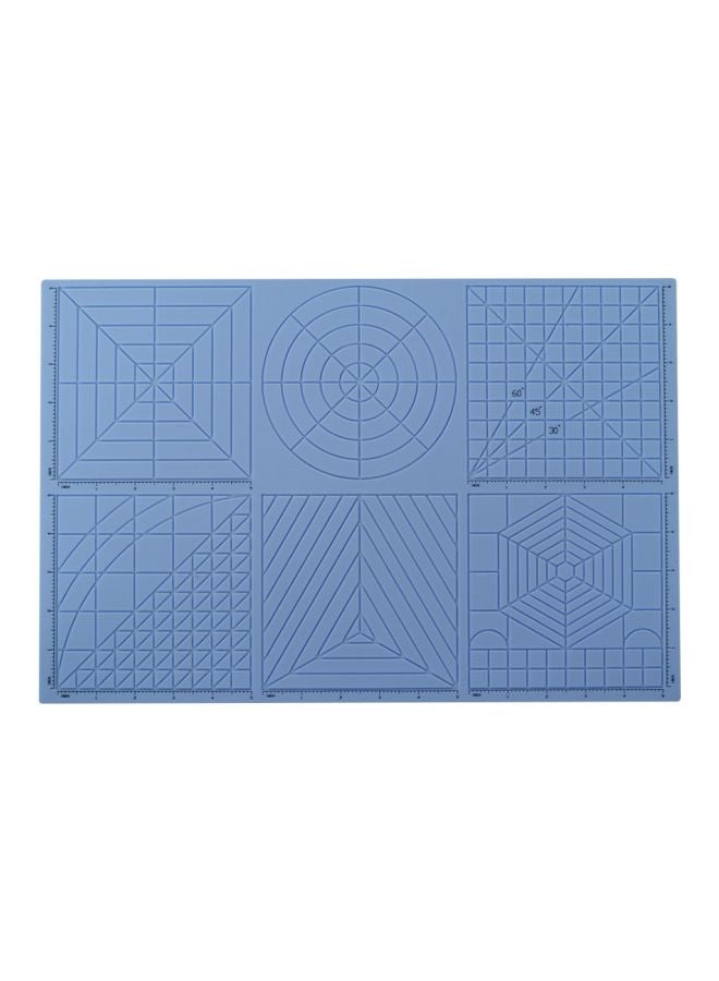 Generic - 3D Printing Silicone Mat With Fingerstalls Blue - Image 1