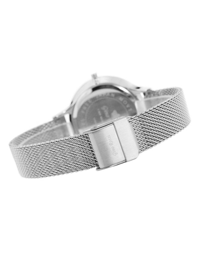 Gino Rossi Women's Birdinia Stainless Steel Analog Watch 10411B-3C1 - 34 mm - Silver - Image 3